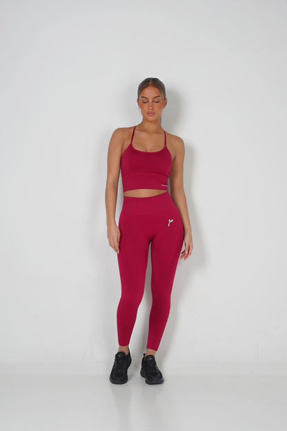 Red Power Seamless Top